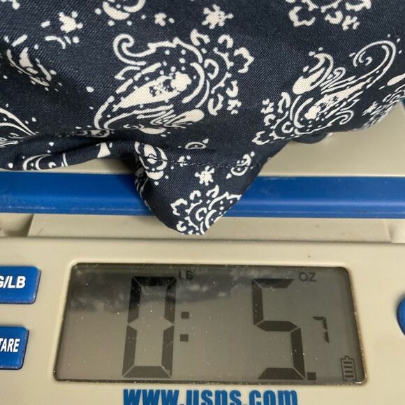Ike Behar Men's Swim Trunks Board Shorts Size M Blue Paisley Mesh Lining - Picture 7 of 7